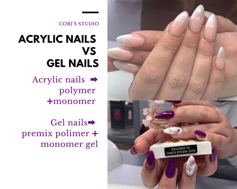 The Difference Between Gel and Acrylic Nail Tips