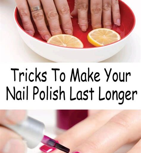 The Secret to Long-Lasting Nail Polish: Tips and Tricks